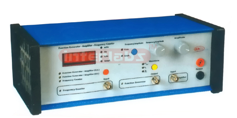 FUNCTION GENERATOR - AMPLIFIER - FREQUENCY COUNTER